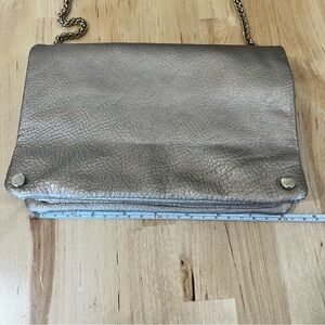 Street Level Gold Clutch Purse